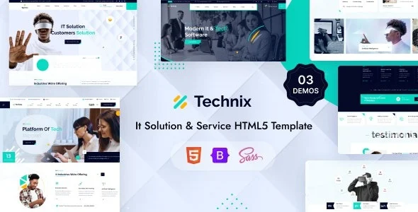 Technix - Technology & IT Solutions WordPress Theme