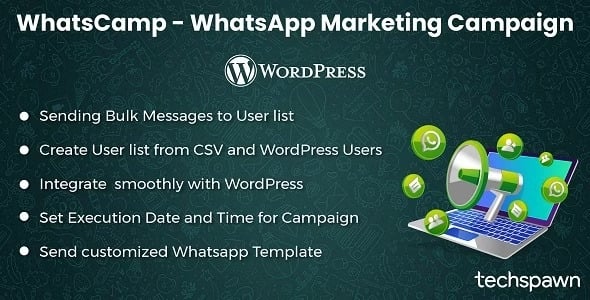 WhatsCamp WhatsApp Marketing Campaign for WordPress
