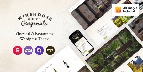 Wine House | Winery & Restaurant WordPress Theme