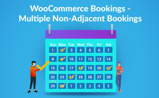 WooCommerce Multiple Non-Adjacent Bookings