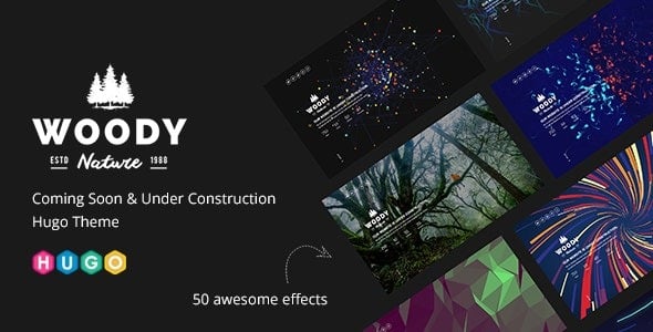 Woody Elementor Coming Soon WordPress Theme
