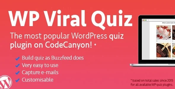 WordPress Viral Quiz Plugin - BuzzFeed Quiz Builder