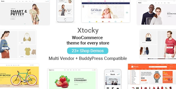 Xtocky WooCommerce Responsive WP Theme Nulled