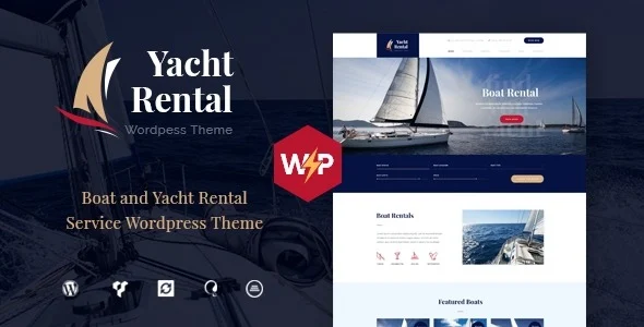 Yacht and Boat Rental Service Theme Nulled