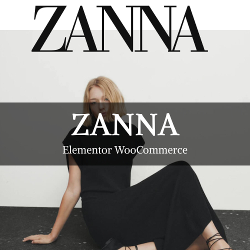 ZANNA Elementor WooCommerce Theme