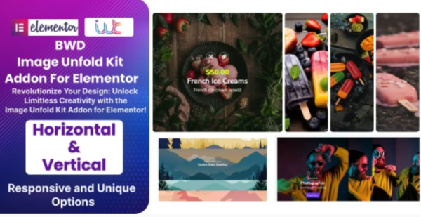 BWD Image Unfold Kit Addon For Elementor
