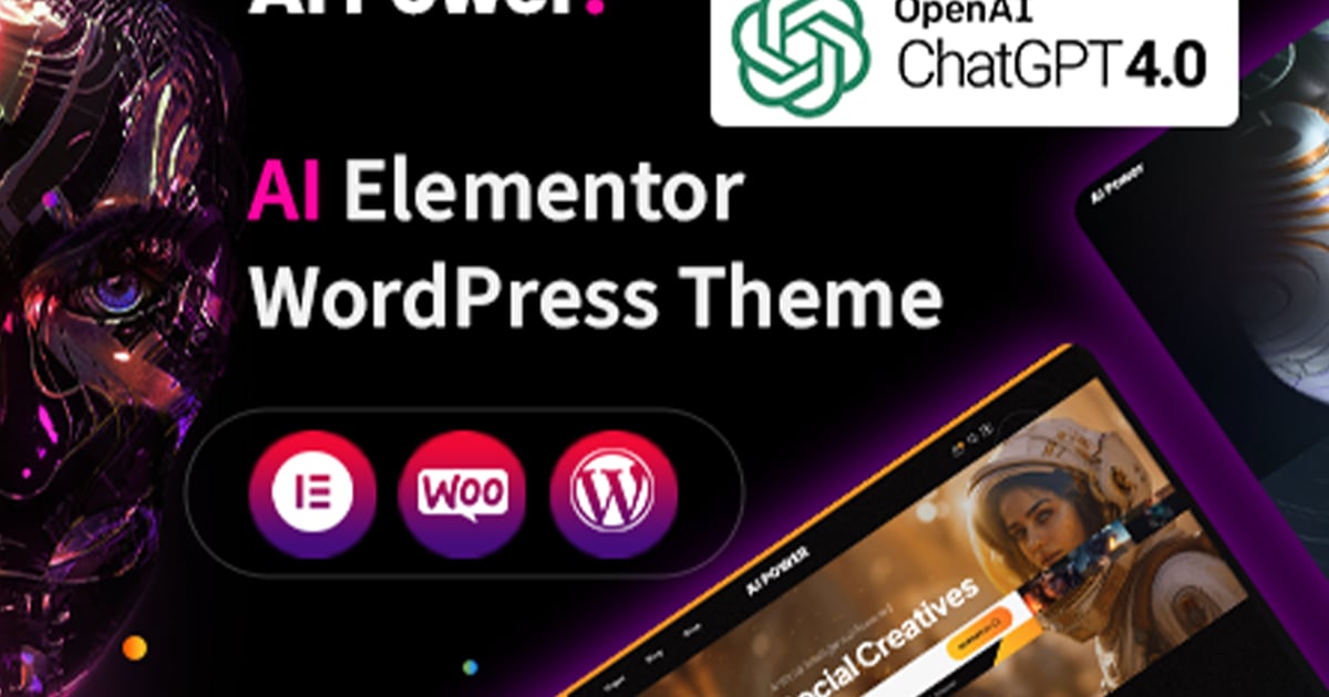 AI Power – Artificial Neural Network AI Theme