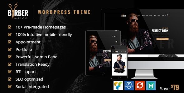 Barber WordPress Theme