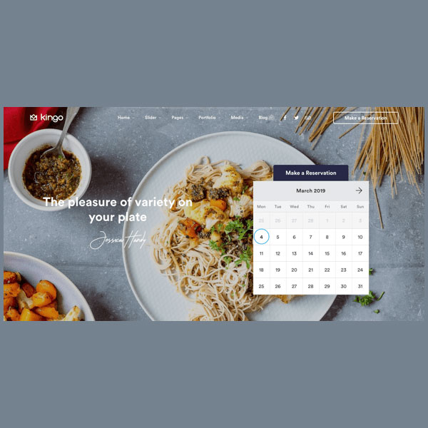 Kingo – Booking WordPress for Small Business