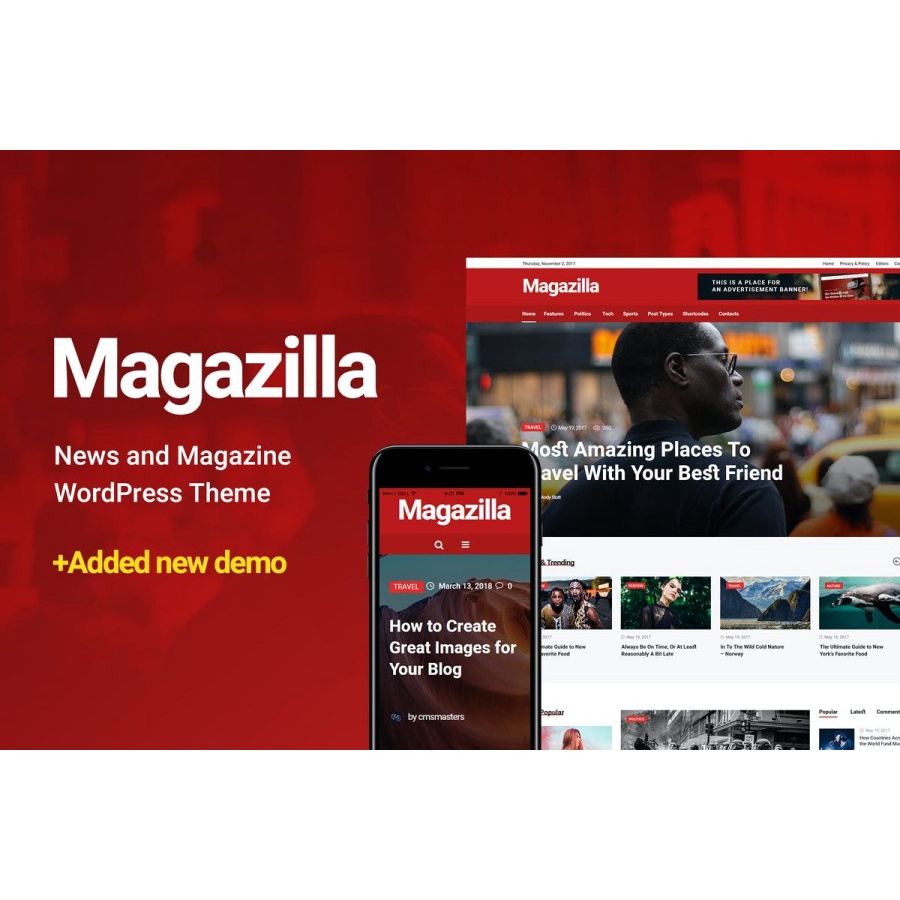 Magazilla – News & Magazine Theme