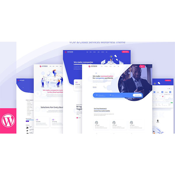 Osterisk VOIP & Cloud Services Theme