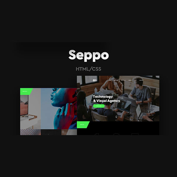 Seppo – Corporate One Page WordPress Theme