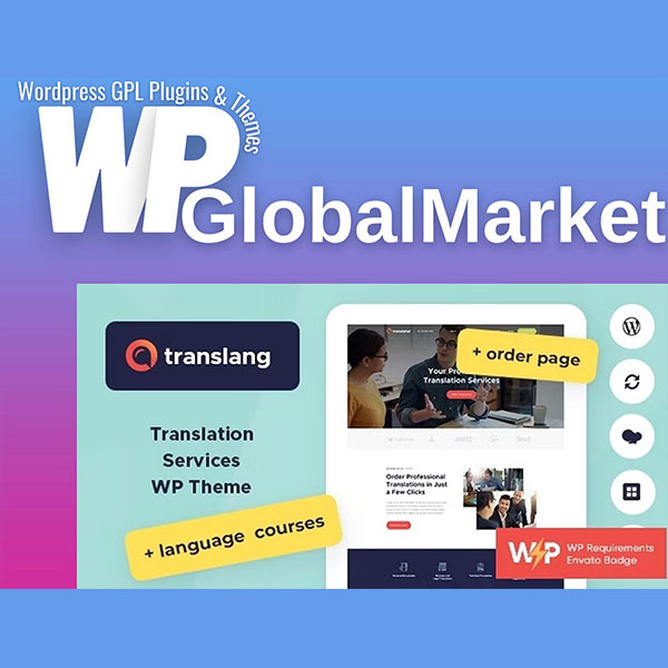 Translang – Translation Services WordPress Theme