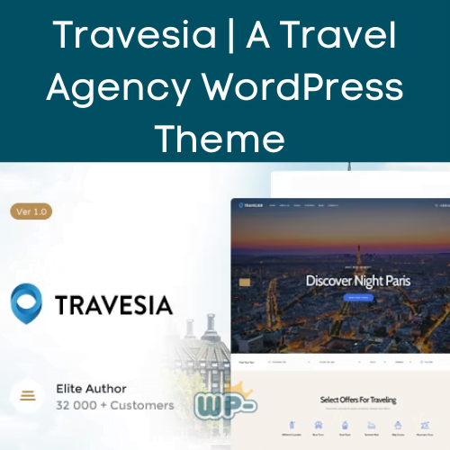 Travesia – A Travel Agency WordPress Theme