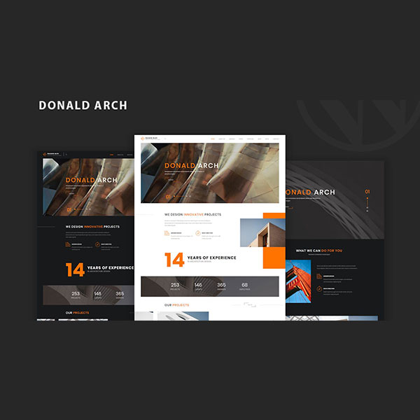 Donald Arch – Creative Architecture WordPress Theme
