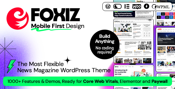 Foxiz – Newspaper News & Magazine WordPress