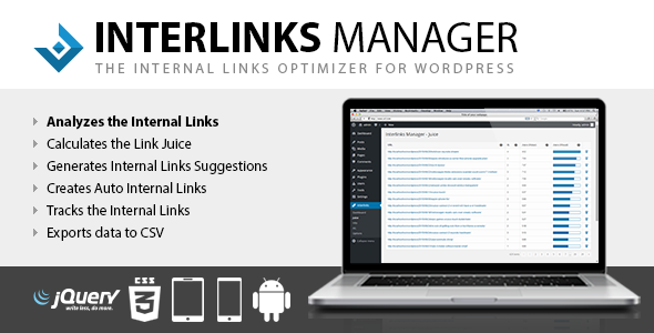 Interlinks Manager – Internal Links Optimizer for WordPress
